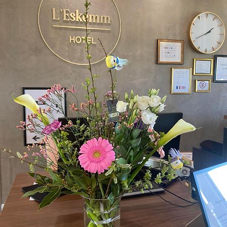 Hotel Restaurant L'Eskemm St Brieuc-Tregueux Bagian luar foto