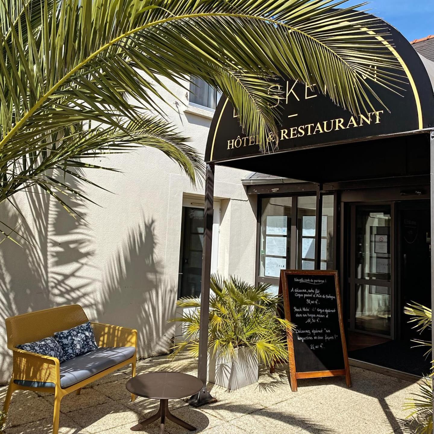 Hotel Restaurant L'Eskemm St Brieuc-Tregueux Bagian luar foto